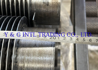 Stainless Steel Fin Hitam dan Stud Diameter 12,7mm untuk aplikasi suhu tinggi