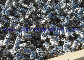 Pall Ring Metal Packing Acak Untuk Menara Distilasi SS304 304L 316 316L