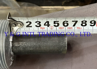 Disesuaikan Beveled End Fin Tube Fin Ketebalan 0.3mm 1mm untuk kebutuhan Anda