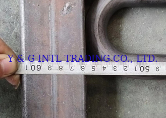 Cahaya Annealed Stainless Steel Seamless U Bend Tube untuk inspeksi NDT UT Sertifikat ISO9001