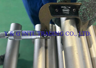 Tabung Titanium tanpa jahitan Tersedia dalam Gr1 dan Gr3 Standar ASTM B338