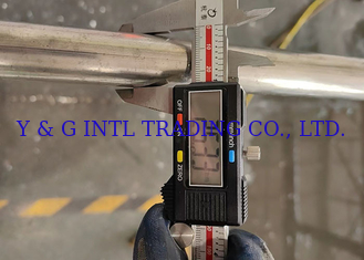 ISO 9001-2000 Sertifikasi Stainless Steel Seamless Tubing Untuk Desain Mesin