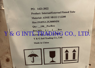 Efisiensi Transfer Panas Tembaga Nikel Baja Karbon Fin / Hf Fin Tabung Untuk Aplikasi Industri