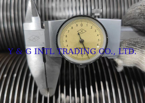 Efisiensi HF Fin Tube Untuk Rentang Suhu Ekstrim Bentuk Bulat Ply Bungkus Kasus Kayu