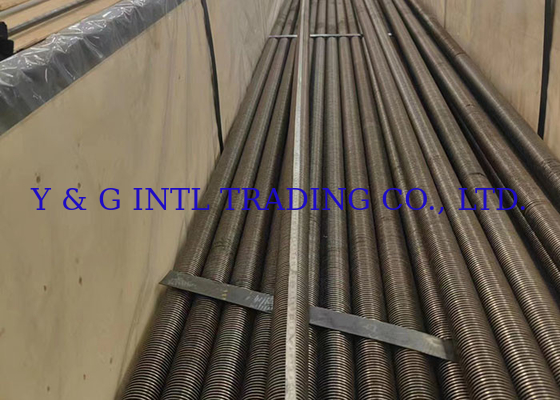 Tubing HF Karbon Steel Fin YG End Plain Stainless Steel Fin dengan suhu tinggi
