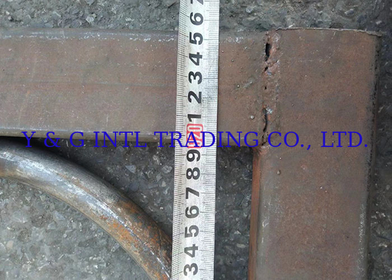 Cold Bend Seamless One U Bend Tube ASTM EN DIN JIS Baja tahan karat dengan ujung bevel polos