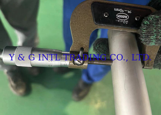 Kandungan Kekotoran 1% Titanium Alloy Lapisan Panjang Tabung &lt; 15000 mm Dinding 0,1-10 mm
