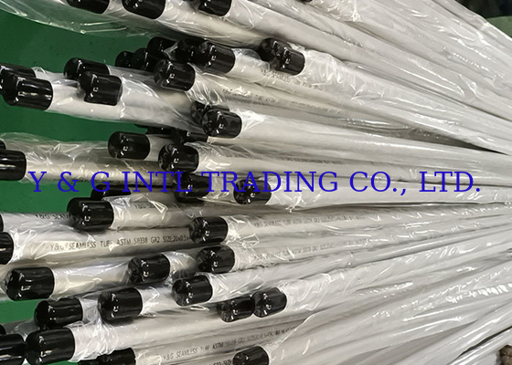 Titanium tabung bulat dipoles paduan tanpa jahitan dilas 0,1% kekotoran