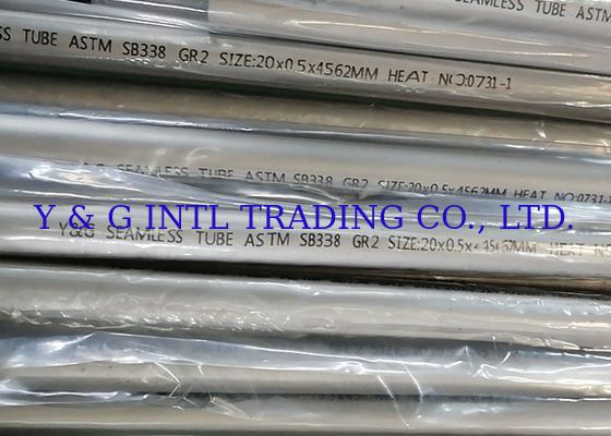 Gr1 Gr3 Titanium Alloy Tubing / Tabung Titanium Paduan Wisent076 Kemurnian Pipa Lurus Dilas Mulus