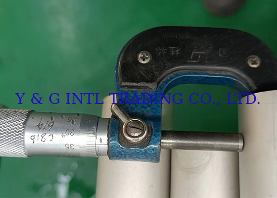 Wisent076 ASTM B338 Titanium tabung paduan bulat dengan permukaan dipoles