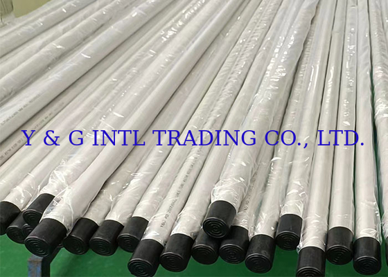 Precision Cold Rolled Titanium Alloy Tube dengan Kecemasan 1% Rendah