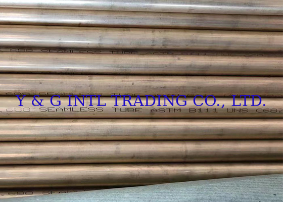 Pipe Polishing Tube Tembaga Alloy Dengan Toleransi ± 0.05mm