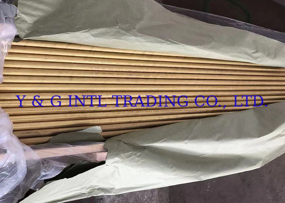 Tubu paduan tembaga dengan polishing dan diameter dalaman yang disesuaikan