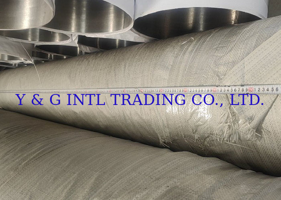 ISO 9001-2000 Sertifikasi Stainless Steel Seamless Tubing Untuk Desain Mesin