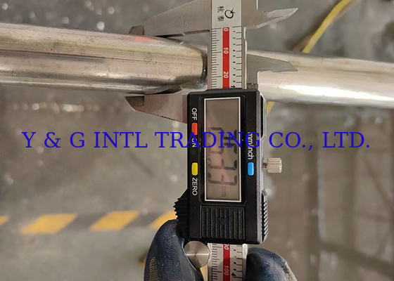 ISO 9001-2000 Sertifikasi Stainless Steel Seamless Tubing Untuk Desain Mesin