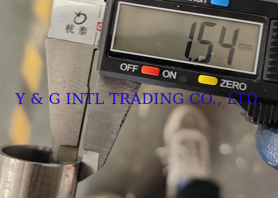 1mm-150mm Ketebalan dinding Stainless Steel Tubing Tube Teknik digulung dingin