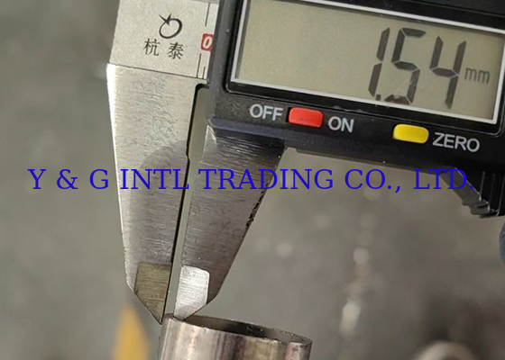1mm-150mm Ketebalan dinding Stainless Steel Tubing Tube Teknik digulung dingin