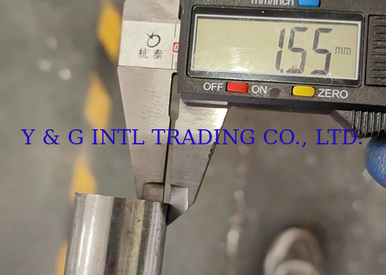 1mm-150mm Ketebalan dinding Stainless Steel Tubing Tube Teknik digulung dingin