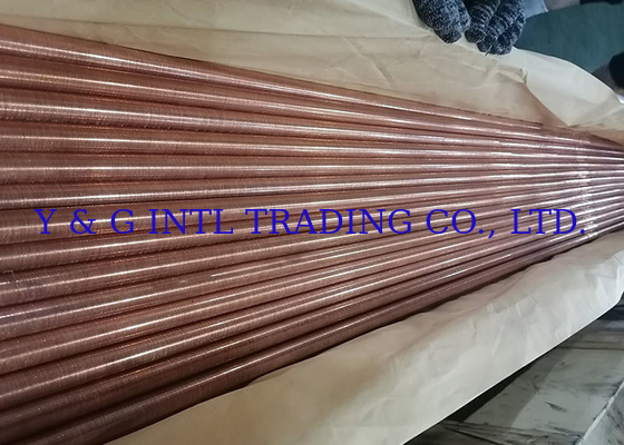 Stainless Steel Fin Tube Fin 0.3mm - 1mm Untuk Pertukaran Panas Industri