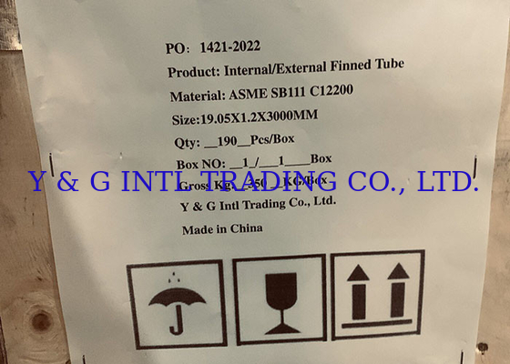 Efisiensi Transfer Panas Tembaga Nikel Baja Karbon Fin / Hf Fin Tabung Untuk Aplikasi Industri