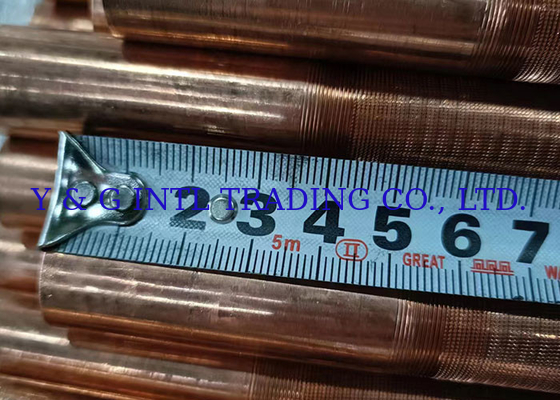 KL Fin Type Heat Exchanger Cupro Nikel Fined Tube In Silver With Bare Tube Tembaga Nikel Alloy