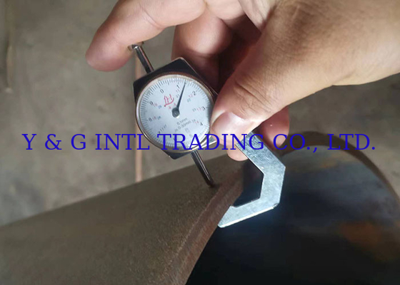 5-100mm Galvanized Paint Coated Carbon Steel Pipe Tube dengan ujung berujung benang