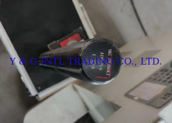 Kelas 10.9 M Thread Bolts Dipalsukan Hex Bolt Studs Fasteners Dengan Warna Disesuaikan