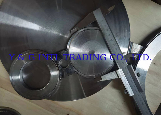 Fitting pipa CNC Mesin Flanges Di Baja Karbon Baja tahan karat
