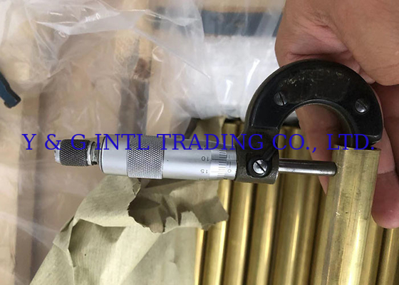 Disesuaikan Diameter Dalam C12200 Tembaga Alloy Tube untuk HVAC