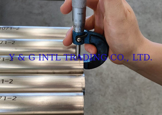 ASTM B75 Standard Copper Alloy Pipe Cold Rolled Disesuaikan
