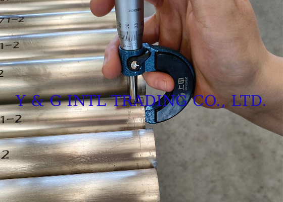 ASTM B75 Standard Copper Alloy Pipe Cold Rolled Disesuaikan