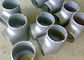 TP347H Material Equal Tee Pipe Fitting A403 WP347H SCH10S Ukuran 1/2 - 60 Inch